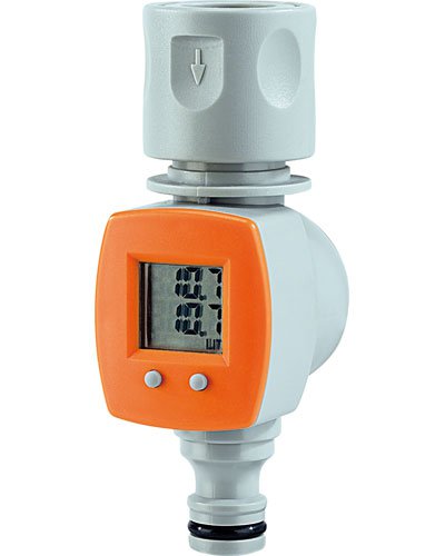 DIGITALER WASSERZÄHLER*WASSER ZÄHLER*VERBRAUCH*WASSERUHR*GARTEN*2 ANZEIGEN